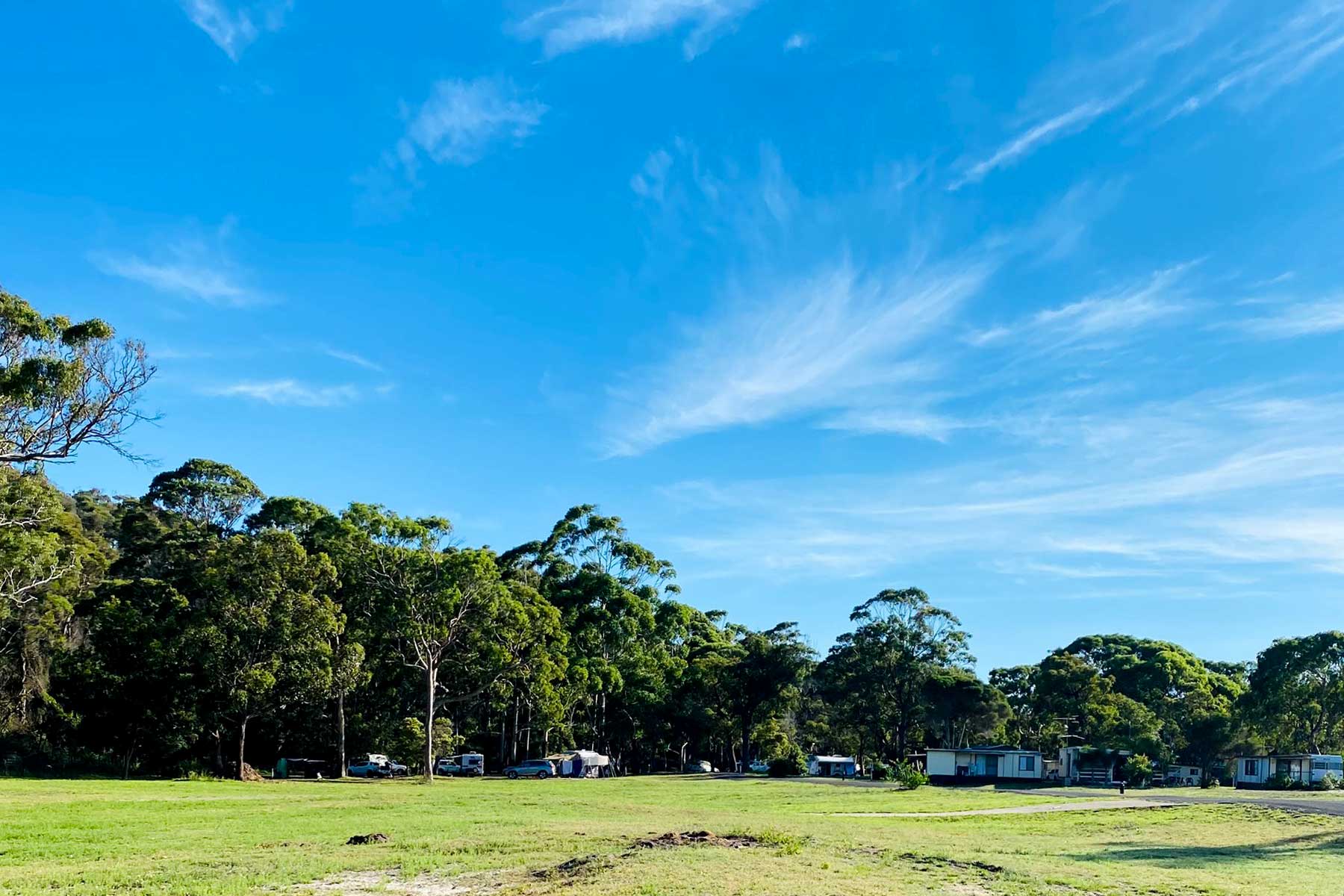 Unpowered Camp & Off Grid Caravan Sites - Tathra Eco Camp